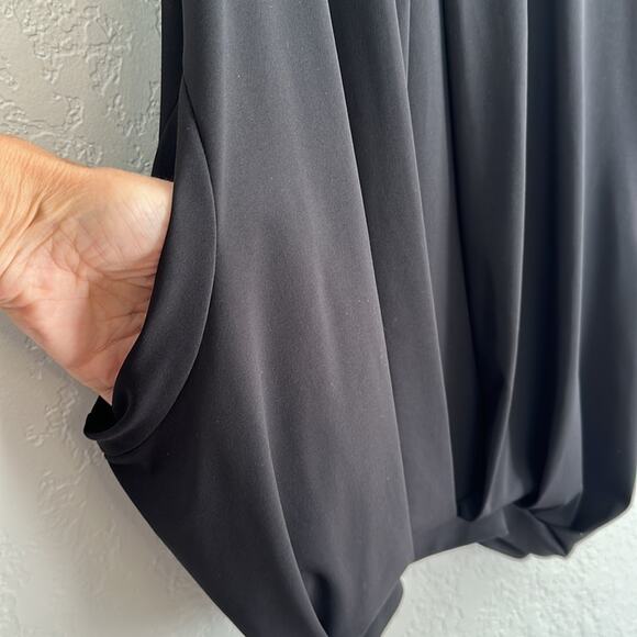 Sun Light Paris Elisa Black Bubble Hem Dress Whimsygoth Artsy Pockets Grunge - Picture 6 of 9